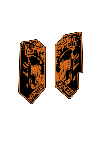 Rockshox reba fork decal kit - reba,