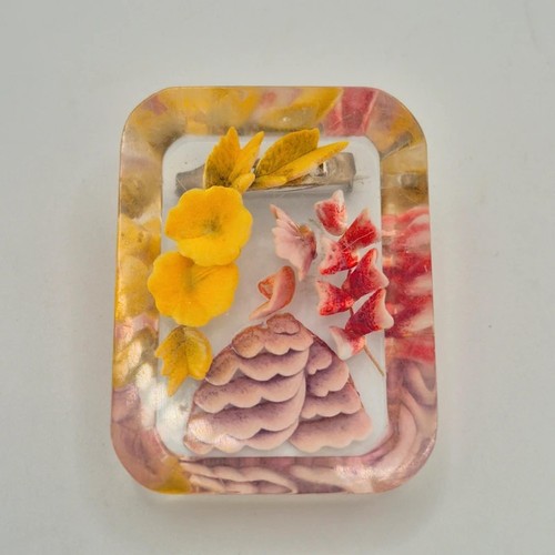 Vintage reverse carved lucite - vintage,
