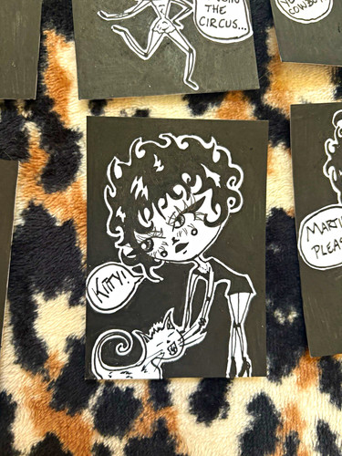 Original aceo atc - original,