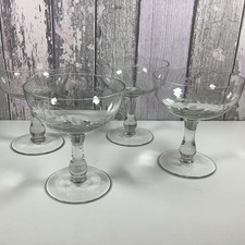 x4 Vintage Cocktail Glasses