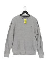 Jack Wills Men's Jumper L Grey