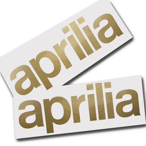 Aprilia gold text - text, motorcycle