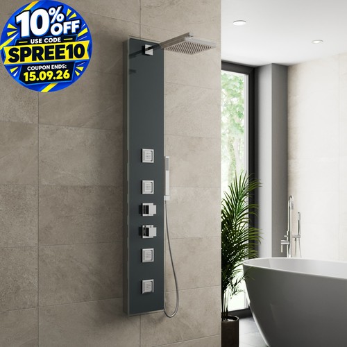 Modern thermostatic shower - modern,