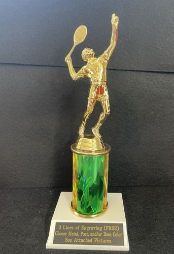 Tennis male trophy with - 7",
