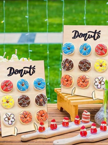 Donut doughnut wall - doughnut, stand