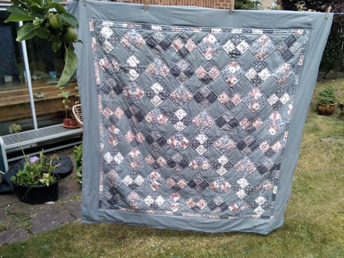 Patchwork double bed - , quilt