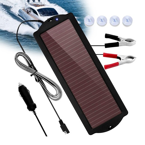 12v solar panel trickle - 12v,