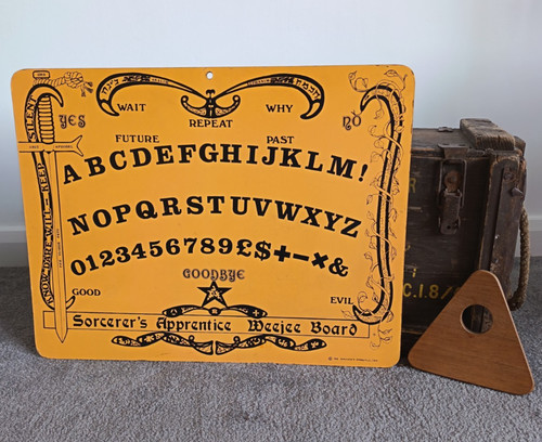 Vintage ouija spirit board - vintage,