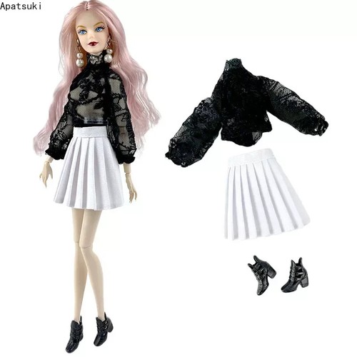 Black lace clothes set - lace,