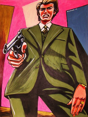 Dirty harry print poster movie - harry,