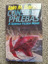 Signed First Edition- Consider Phlebas - Iain M Banks - 1987 - Fine