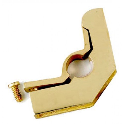Brass hinged stair - brass, rod
