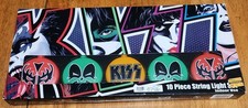 Kiss 10 Piece String Light Ace Frehley Peter Criss Paul Stanley Gene Simmons 