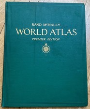 1943 Rand McNally World Atlas
