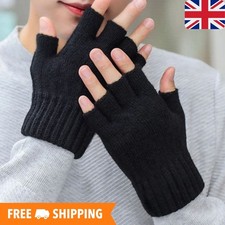 Thermal Fingerless Gloves Mens