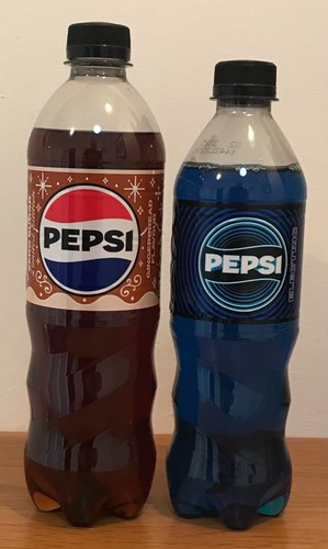 New sealed pepsi electric blue - new,