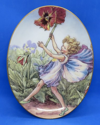 Royal worcester flower - flower, fairies
