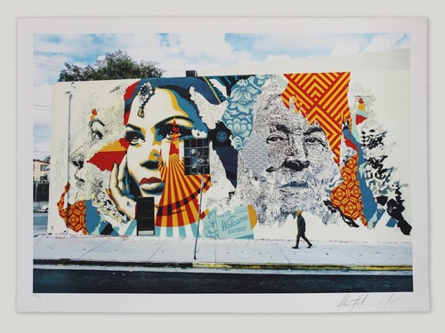 Shepard fairey vhils - (obey), &