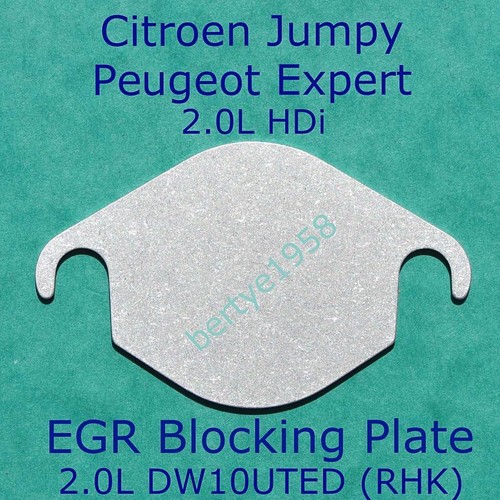 Egr valve blank - egr, peugeot