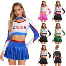 UK Womens Cheer Leader Costume