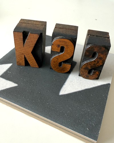 Vintage printers block - vintage,