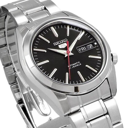 Seiko automatic black dial - seiko,