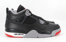 Nike Air Jordan 4 Retro Reimagined Bred Black Red Cement Grey FV5029-006 UK 9.5