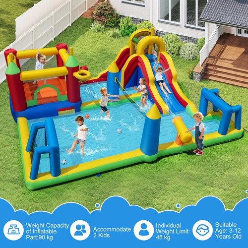 Kids water slide with - slide, climbing