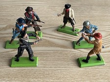 Vintage, 1970s, Britains Deetail, Western Cowboys, 1/32 Scale Toy Soldiers.
