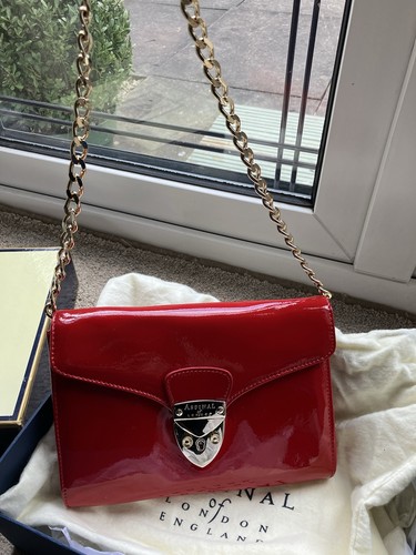 Aspinal london red leather - of,