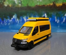 Mercedes Sprinter Weekender 1:36 Camper van toy Model Personalised Name Yellow