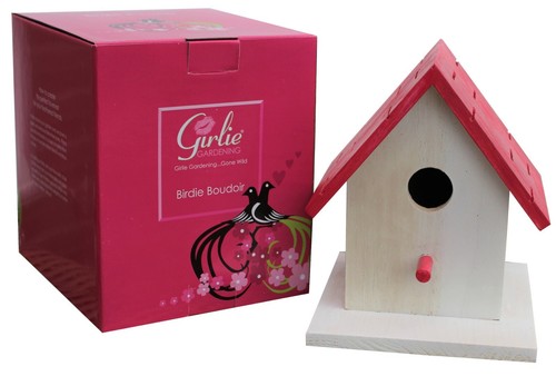 Birdhouse painted wooden wild - painted,