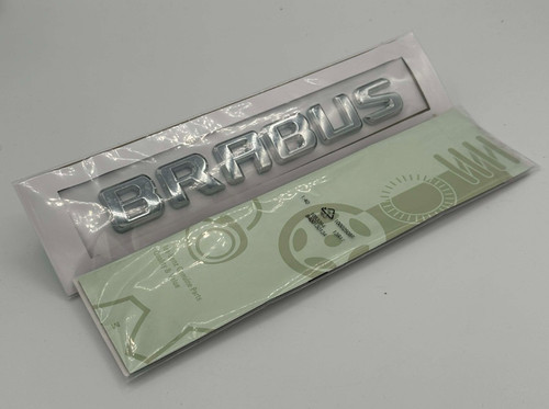 Oem brabus emblem - brabus, rear