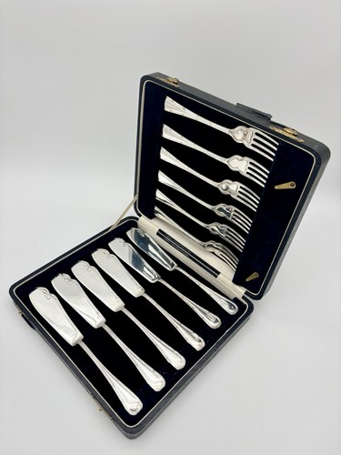 Vintage epns fish - fish, cutlery