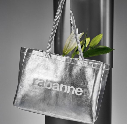 Unused rabanne large silver - unused,