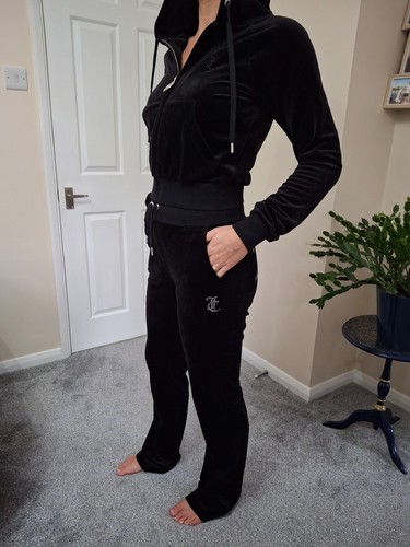 Black juicy couture tracksuit - juicy,