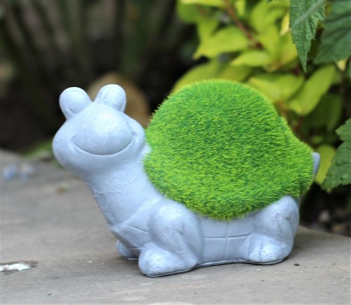 Garden ornament tortoise - ornament,
