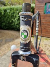 Vintage lugged  steel black