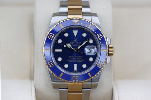 Rolex 116613lb blue submariner - blue,