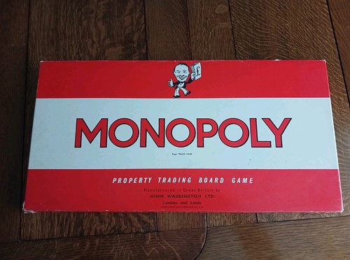 Vintage 1961 monopoly - vintage,