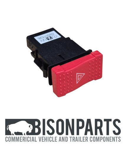 Hazard warning light switch - light,