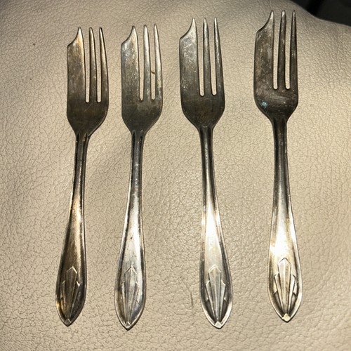 Set silver plated - 4,