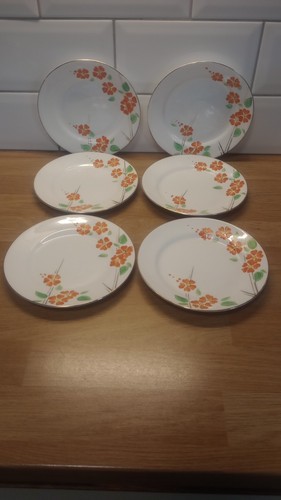 Vintage shelley side plates - shelley,