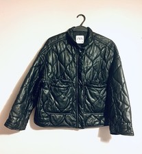 Zara Women’s Black Leather