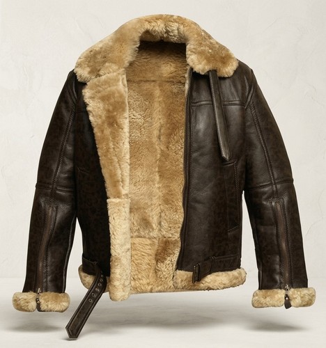 Raf aviator bomber jacket - b3,