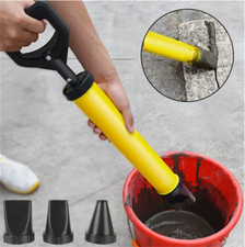 Mortar Gun for Brick Pointing Grouting Cement Lime Applicator Tool & 4 Nozzles