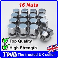 16 x ALLOY WHEEL NUTS FOR FORD MUSTANG 2015+ S550 (COMPATIBLE FIT) LUG STUD -16E