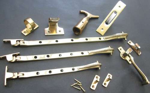 Solid brass vintage old - vintage,