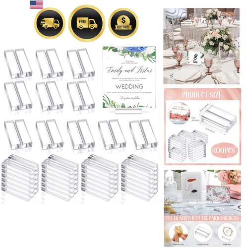 100 pcs wedding acrylic - pcs,