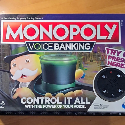 Hasbro gaming monopoly voice - gaming,